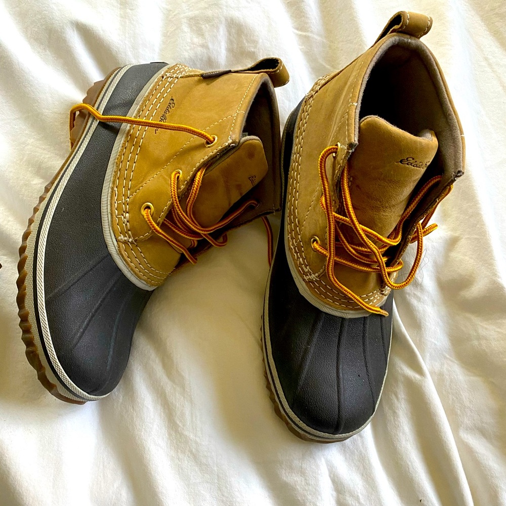 Eddie Bauer Women's Hunt Pac Mid Boot - Leather - Waterproof